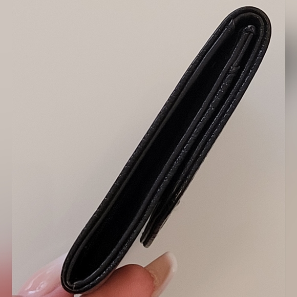 CHANEL Leather Caviar CC Flap Coin Pouch Blk Wallet - Picture 9 of 11